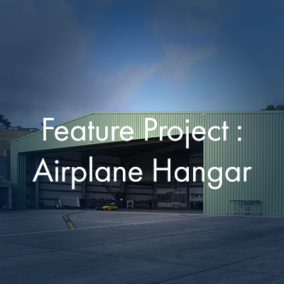 Feature Project :  Airplane Hangar