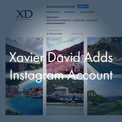 Xavier David adds Instagram account.